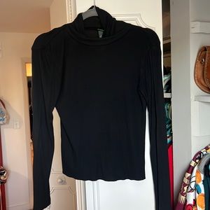 Black turtleneck